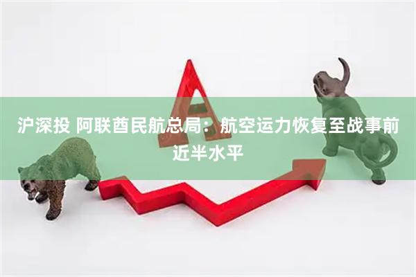 沪深投 阿联酋民航总局：航空运力恢复至战事前近半水平