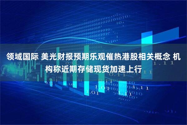 领域国际 美光财报预期乐观催热港股相关概念 机构称近期存储现货加速上行
