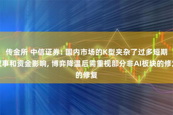 传金所 中信证券: 国内市场的K型夹杂了过多短期叙事和资金影响, 博弈降温后需重视部分非AI板块的修复